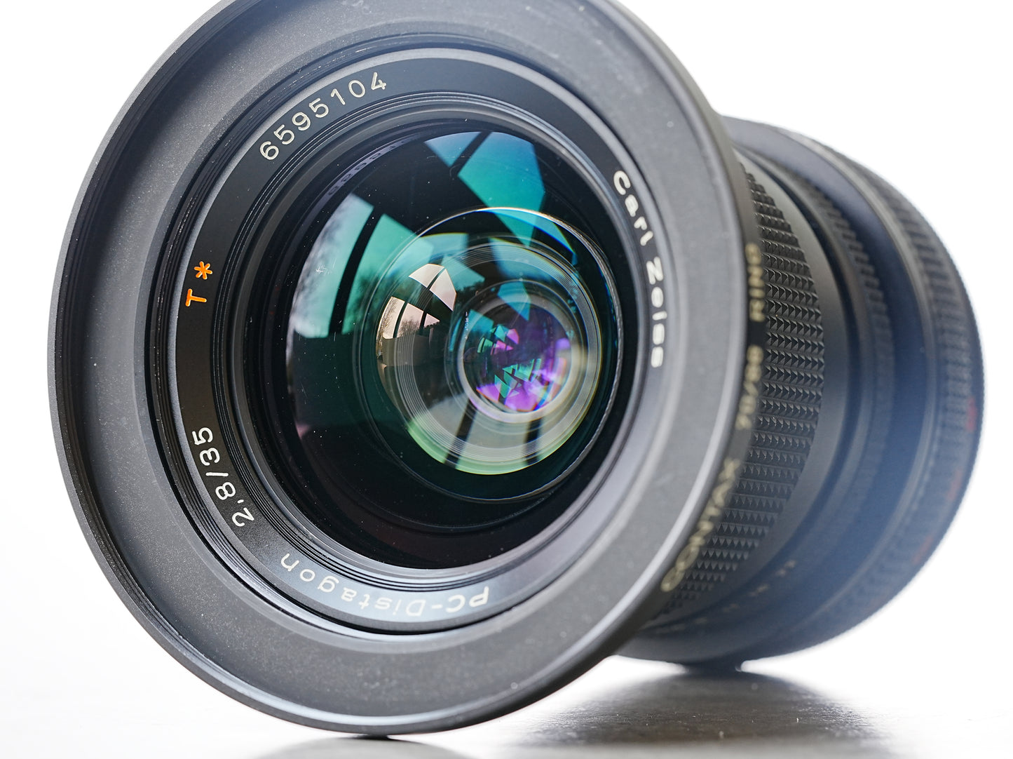 Contax Zeiss PC Distagon Tilt Shift 35mm F2.8 Lens with Metal Hood 2 and 70/86 Ring