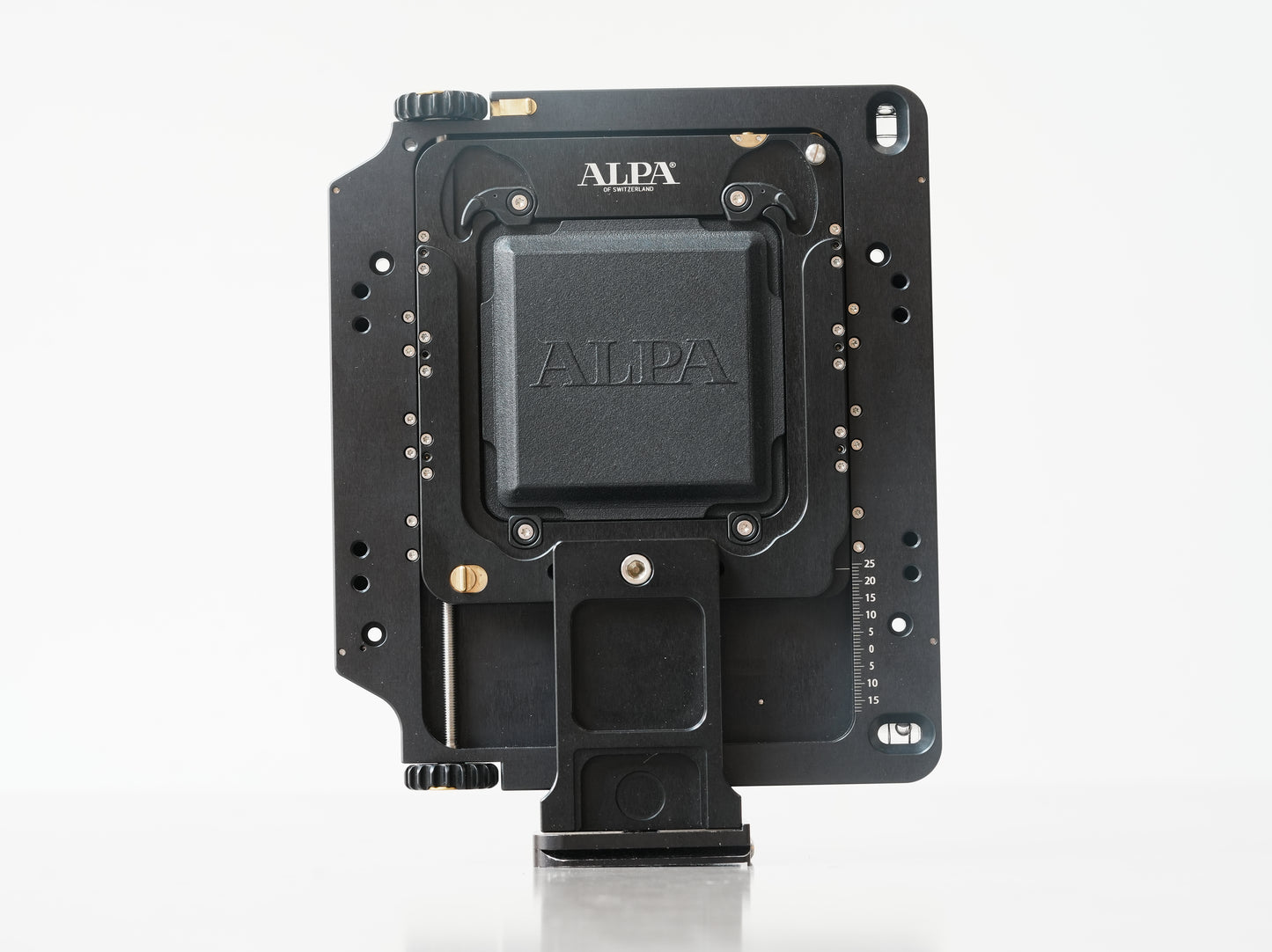 Alpa 12 Max Technical Camera with stitching adapter and body cover