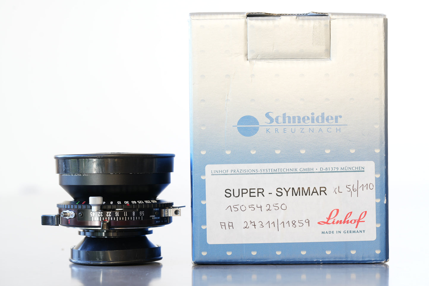 Schneider Kreuznach Super Symmar 110mm XL F/5.6 Aspheric Lens Linhof Select