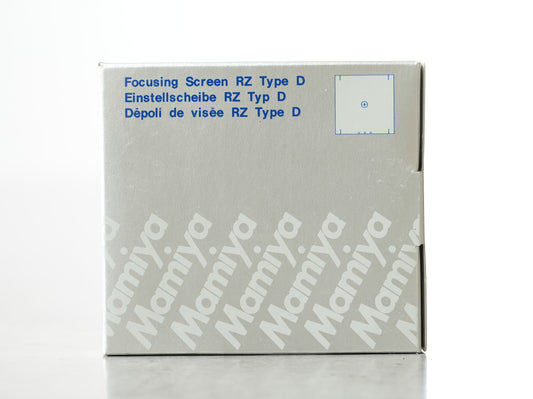 Mamiya RZ67 Pro II IID Focus Scrren Type D Cross Hair