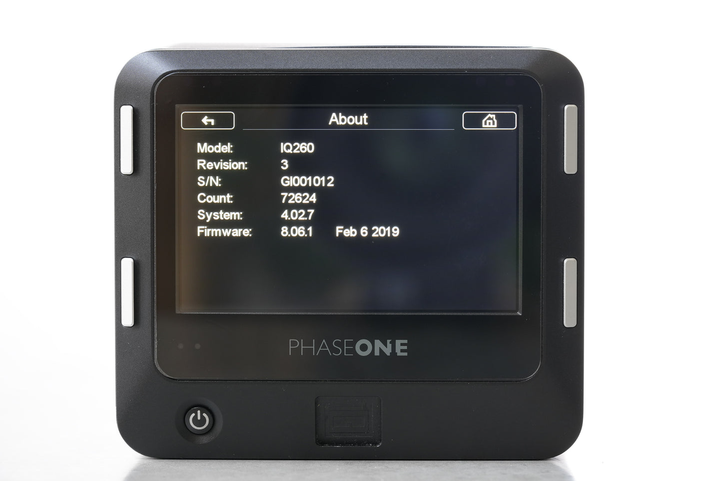 Phase One IQ2 60MP Digital Back Hasselblad H Fit IQ260